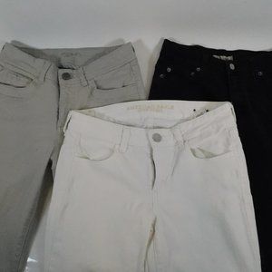 3 Pairs Women's Jeans Size 8 CL3162 0420